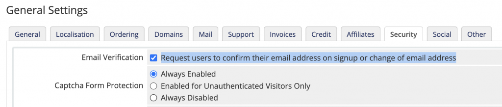Secure WHMCS and Block Spam Orders